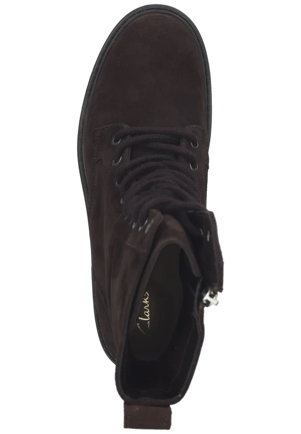 Clarks Orinoco2 Style – Bottines À Lacets – Dark Brown Suede Acheter Maintenant 4