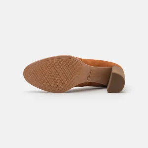 Clarks Freva Court – Escarpins À Talons Hauts – Caramel De Qualité 16