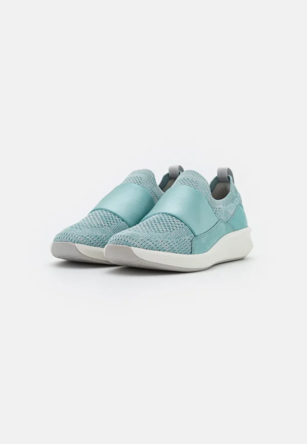 Clarks Rio – Baskets Basses – Turquoise beauté 4