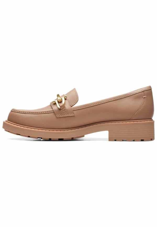 Clarks Mocassins – Praline Leather Prestation Et Rapide 1