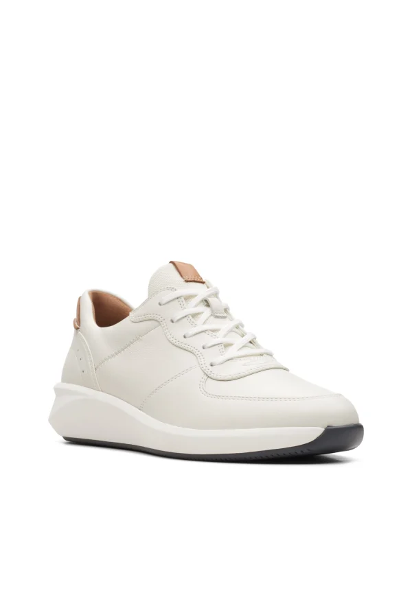 Clarks Un Rio Sprint D – Baskets Basses – White soldes pas cher 6