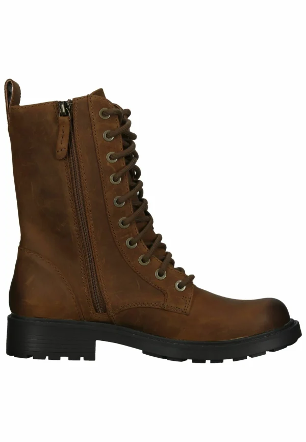 styles dernier cri Clarks Bottines À Lacets – Brown Snuff 8