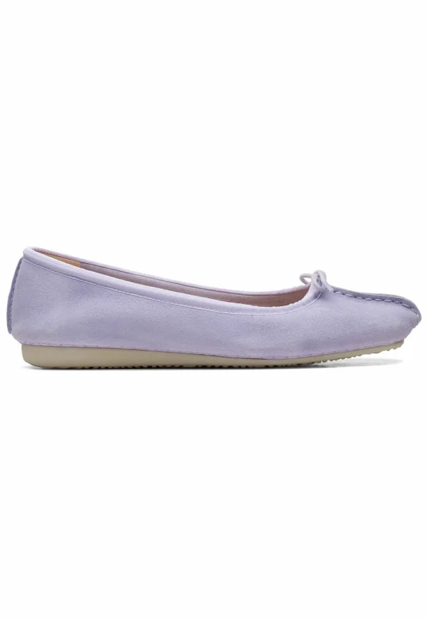 Clarks Ballerines – Lilac Suede magasin en ligne 8