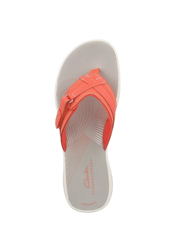 Clarks Brinkley Sea – Tongs – Bright Coral (26158581) qualité supérieure 4