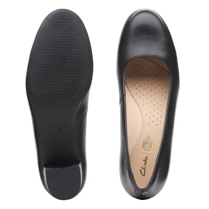 Clarks Linnae – E – Escarpins – Black grande promotion 13