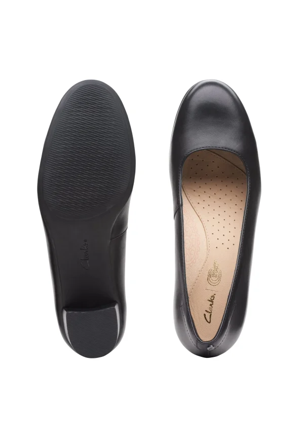 Clarks Linnae – E – Escarpins – Black grande promotion 4