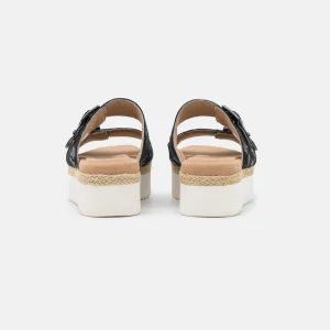 soldes ligne Clarks Lana Beach – Mules À Talons – Black Interest 14