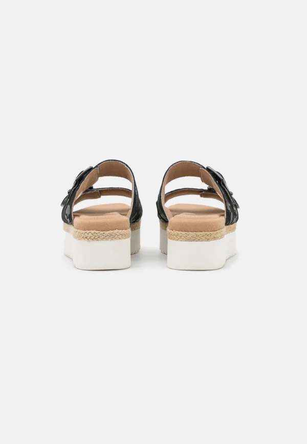 soldes ligne Clarks Lana Beach – Mules À Talons – Black Interest 5