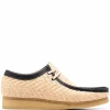 luxe soldes Homme Clarks Originals Chaussures Wallabees En Raphia Tressé 16