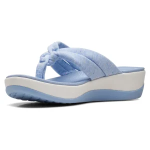 Livraison rapide Clarks Arla Kaylie 2-D – Tongs – Blue 11