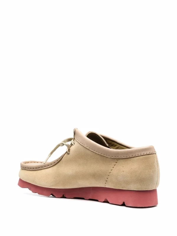 boutique en france Homme Clarks Chaussures Wallabee à Lacets 4