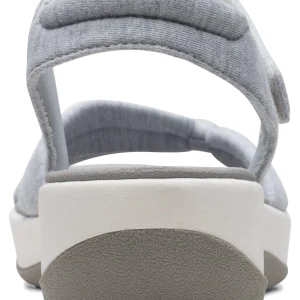 dernières Clarks Arla Shore-D – Sandales Compensées – Grey 15