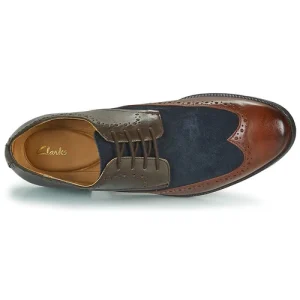 REMISE allant jusqu. Clarks STANFORD LIMIT Couleur Marron / Bleu 18