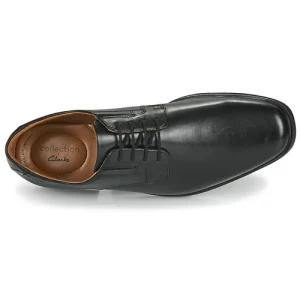 Clarks TILDEN PLAIN Couleur Noir Satisfait ou Remboursé 18