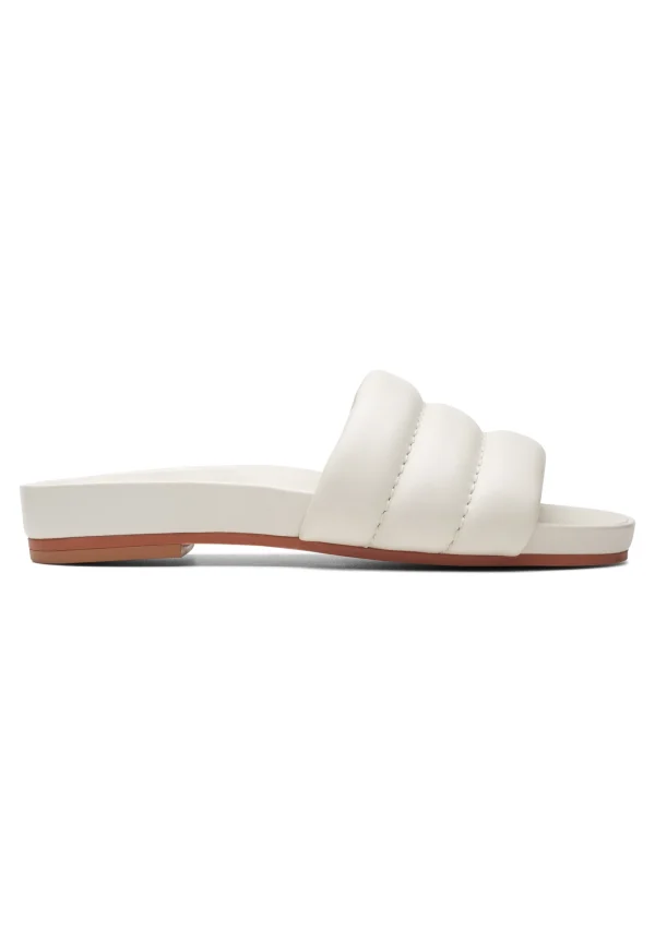 Clarks Pure Soft D – Mules – 1 Off White Lea De Qualité 7