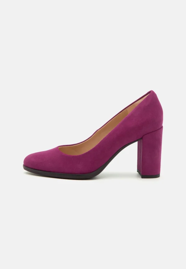 Clarks Freva – Escarpins À Talons Hauts – Purple jusqu'à 3