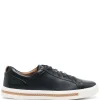 destockage Homme Clarks Baskets Un Maui En Cuir 14