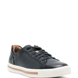 destockage Homme Clarks Baskets Un Maui En Cuir 8