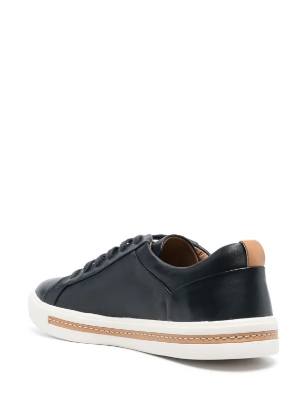 destockage Homme Clarks Baskets Un Maui En Cuir 4