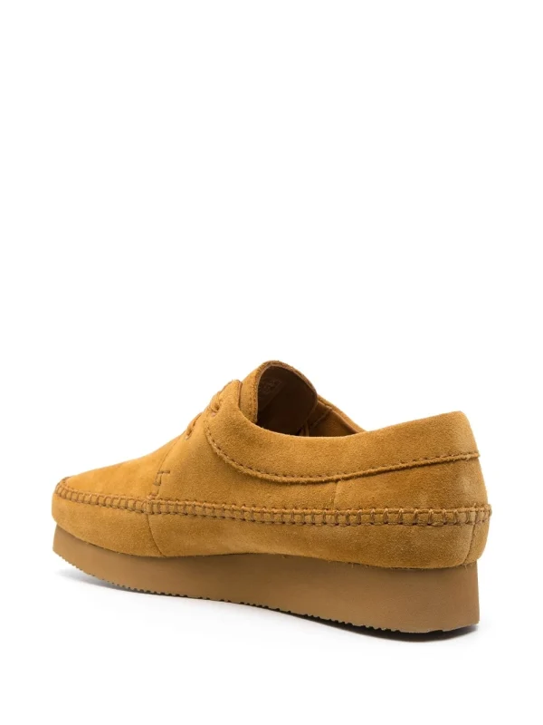 Retour Gratuit Homme Clarks Chaussures Lacées En Daim 4