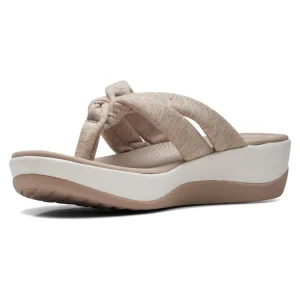 Nouvelle tendance Clarks Arla Kaylie 2-D – Tongs – Beige 11