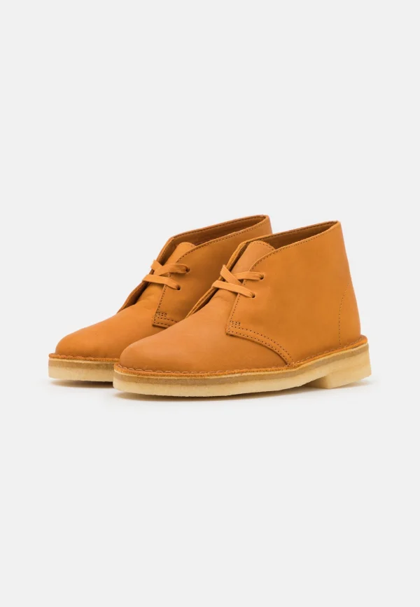 Clarks Originals Desert – Boots À Talons – Tan soldes en ligne 3