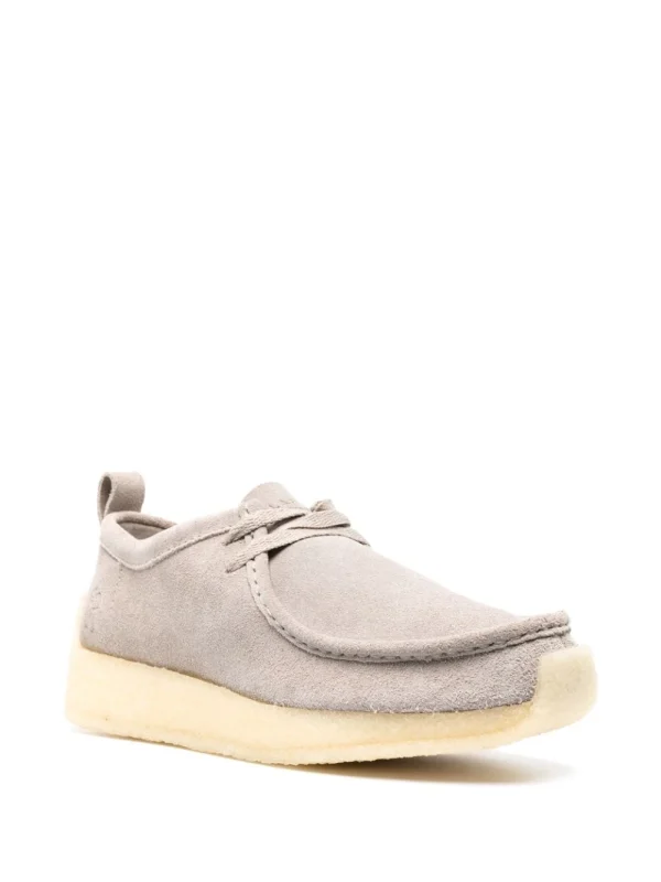 Homme Clarks Mocassins En Daim à Lacets mode pas chere 3