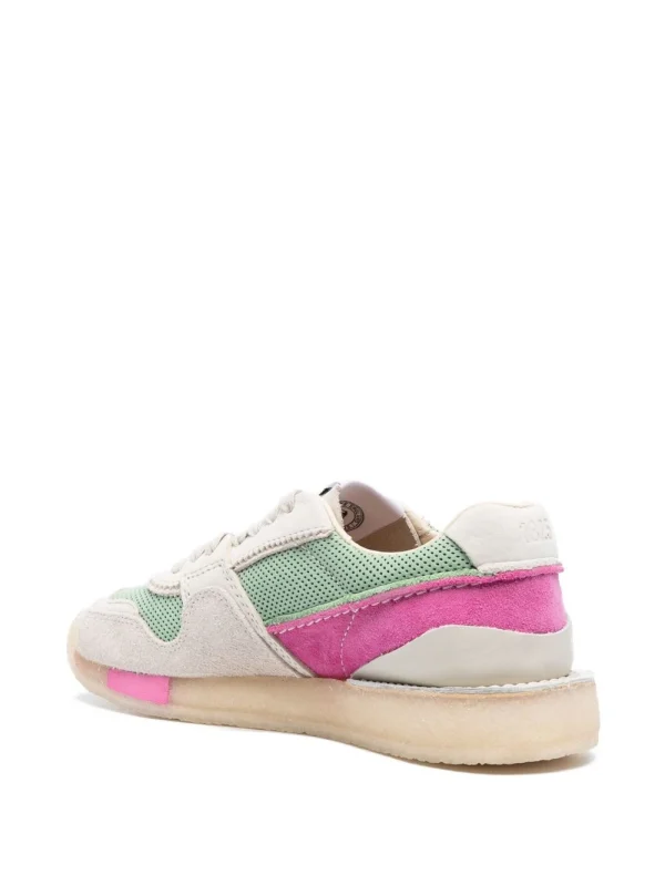 Pas Cher soldes France Femme Clarks Baskets à Design Colour Bock 4