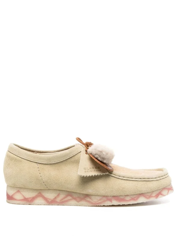 Homme Clarks X Aries Chaussures Wallabee magasin solde 1