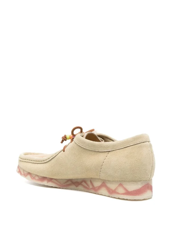 Homme Clarks X Aries Chaussures Wallabee magasin solde 4