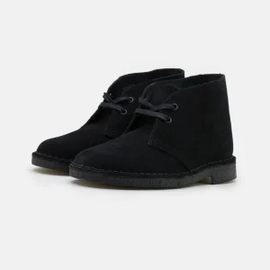 Clarks Originals Desert Boot – Chaussures À Lacets – Black Retour Facile et Gratuit 18