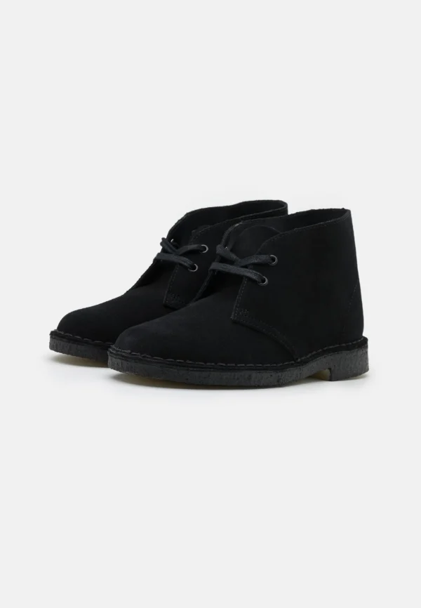 Clarks Originals Desert Boot – Chaussures À Lacets – Black Retour Facile et Gratuit 6