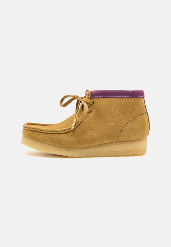 Clarks Originals Wallabee – Bottines À Lacets – Oakmoss Combination offre spéciale 3