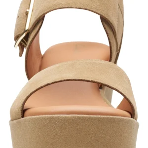 Clarks Kimmeihi Strap-D – Sandales À Plateforme – Beige mode 17