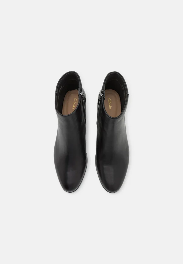 Clarks Freva Zip – Boots À Talons – Black boutique en ligne 6