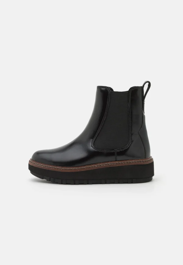 luxe soldes Clarks Oriannaw Up – Bottines À Plateau – Black 1