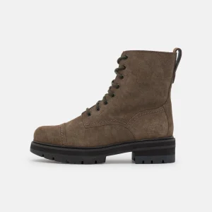 design à la mode Clarks Orianna Cap – Bottines À Lacets – Dark Olive 10