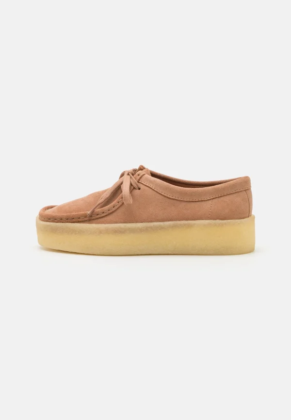 en france Clarks Originals Wallabee Cup – Chaussures À Lacets – Warm Beige 1