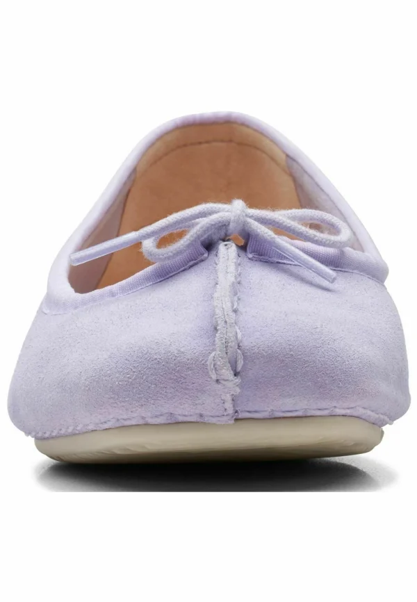 Clarks Ballerines – Lilac Suede magasin en ligne 7