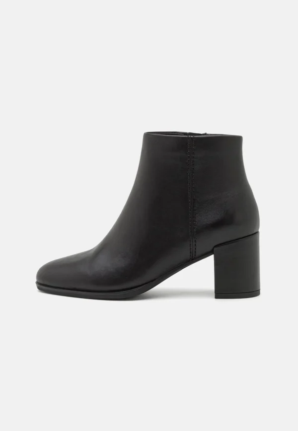 Clarks Freva Zip – Boots À Talons – Black boutique en ligne 1