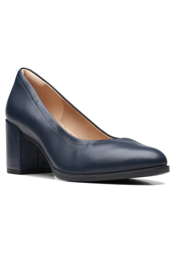 Clarks Freva55 Court – D – Escarpins – Blue achat 6