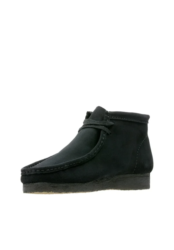 Clarks Originals Boots À Talons – Schwarzes Veloursleder acheter 1