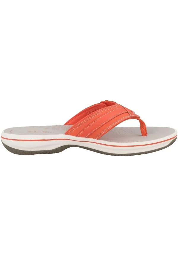 Clarks Brinkley Sea – Tongs – Bright Coral (26158581) qualité supérieure 6