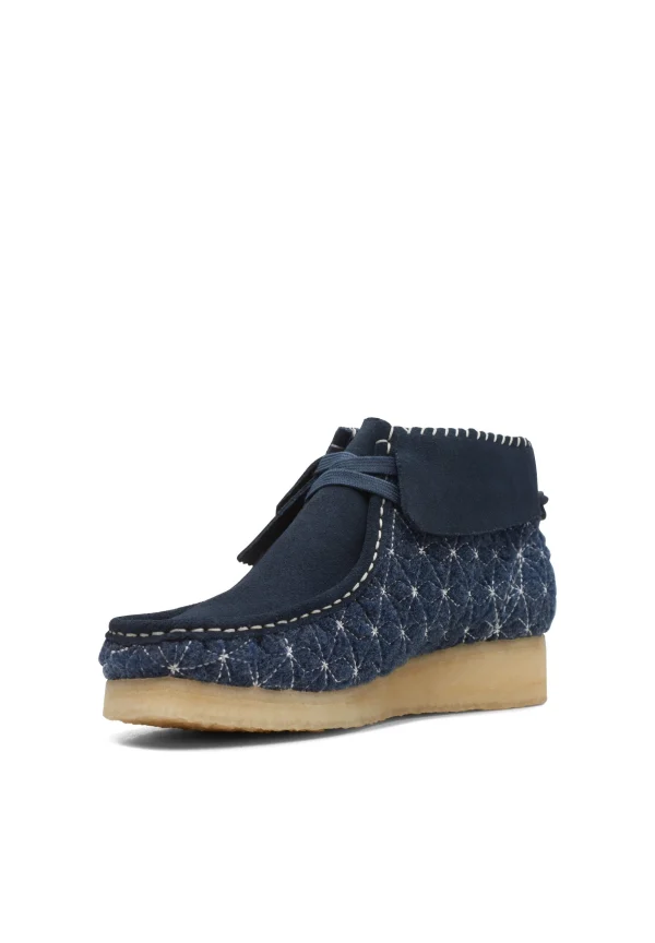 Clarks Wallabee D – Boots À Talons – Dark Blue ultratendance 3