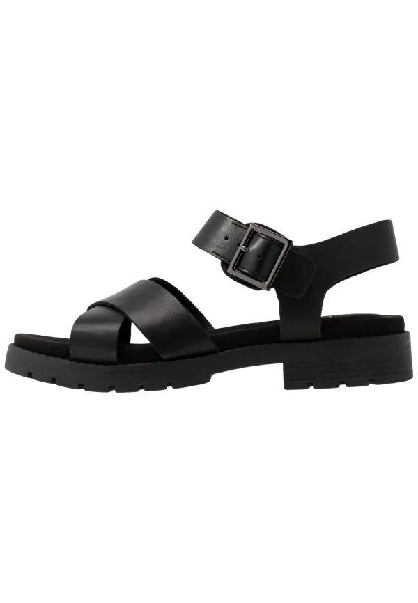 Livraison gratuite Clarks Orinoco Strap – Sandales À Plateforme – Black 3