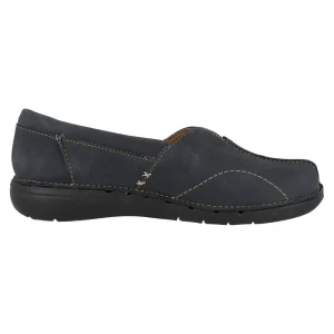 Pas Cher Magasin Soldes Clarks Un Loop Stride – Mocassins – Navy Nubuck 15