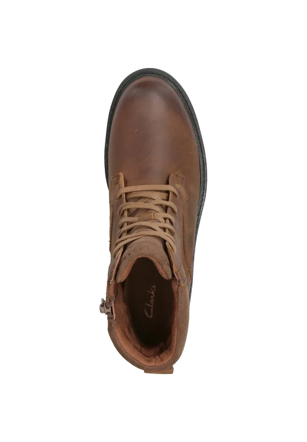 garantie de qualité Clarks Originals Bottines À Plateau – Braun 4