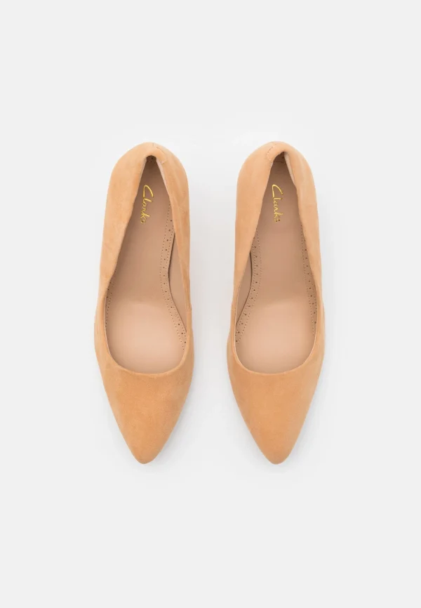 Clarks Laina Rae – Escarpins À Talons Hauts – Beige soldes de Noël 7