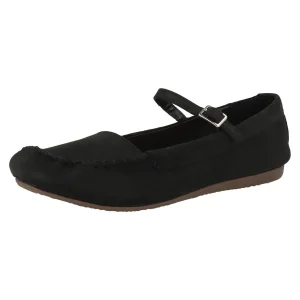 Clarks Freckle Bar Damen – Babies – Black Nubuck belle 9