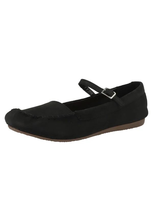 Clarks Freckle Bar Damen – Babies – Black Nubuck belle 3